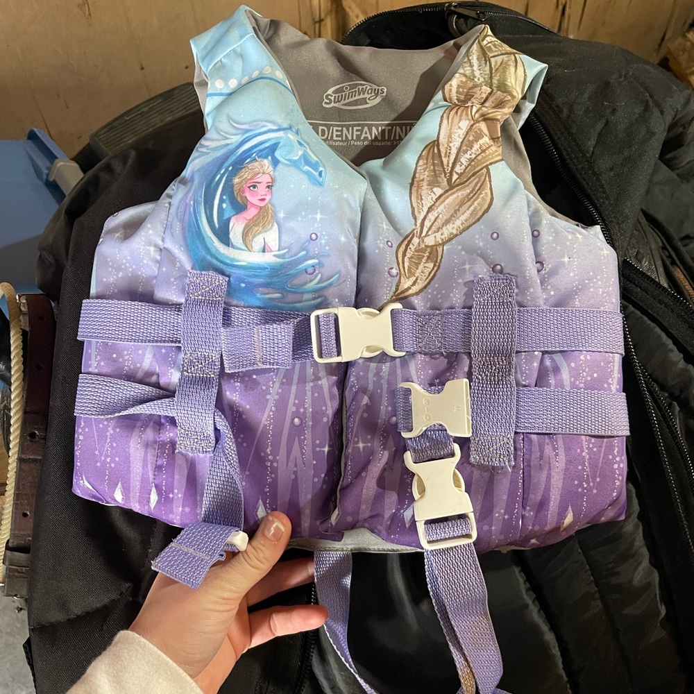 Kids Elsa life jacket